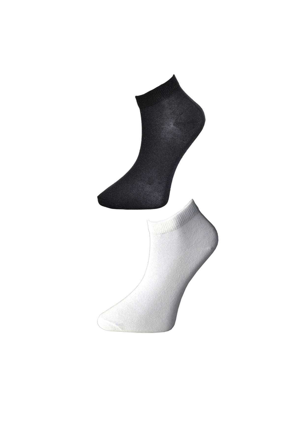 Black and White Women's Ankle Socks 9 pairs