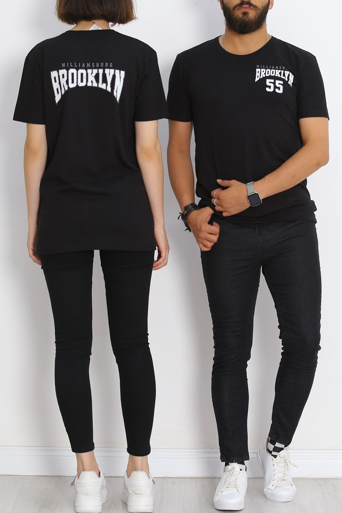 Printed T-Shirt Black