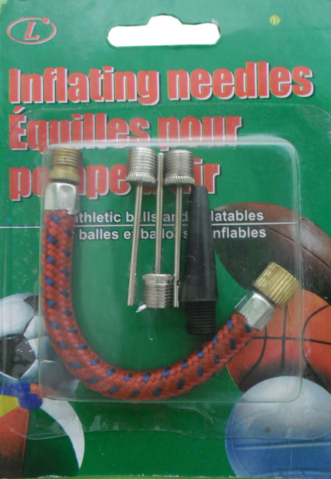 Foot Pump 5 Tip Set - Balloon - Ball Pump Tip Set