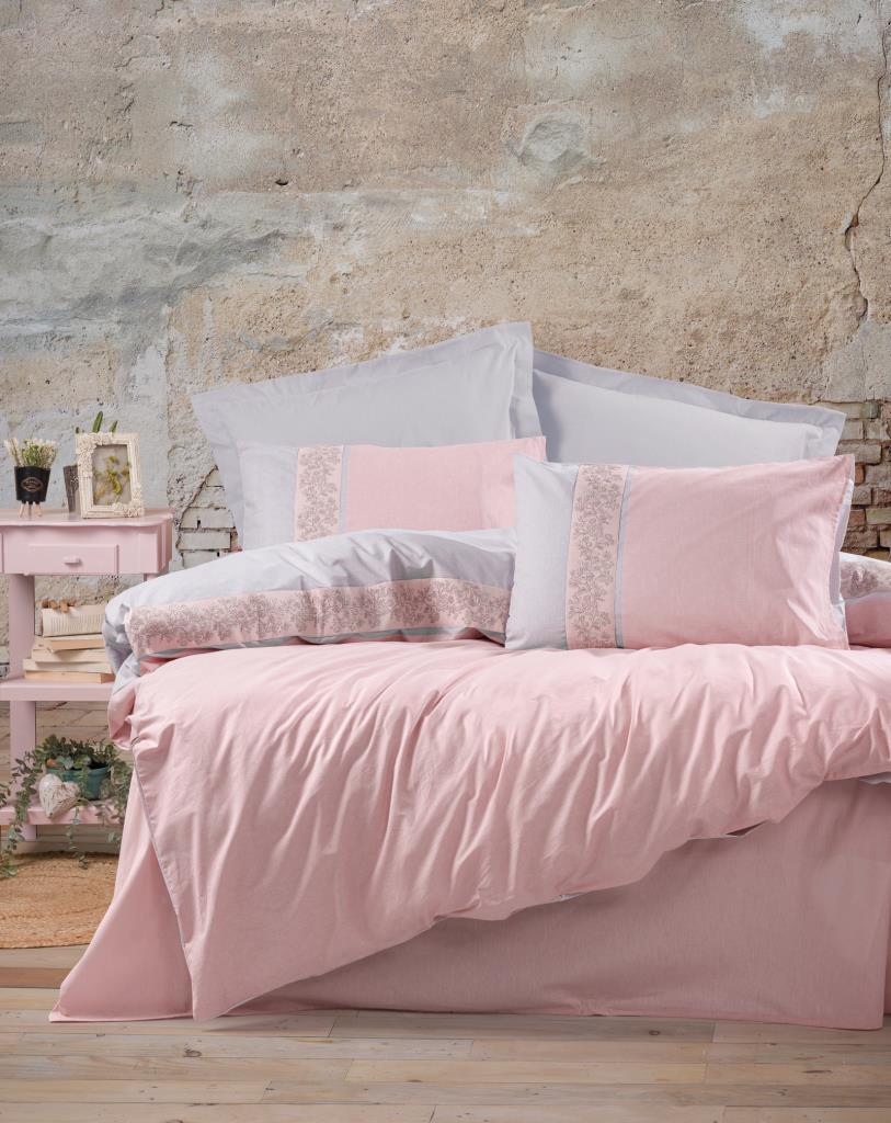 Double Duvet Cover Mila Pink