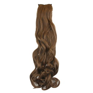 Kanekalon Fiber Synthetic Wavy 8 Piece Hair Snaps / Auburn