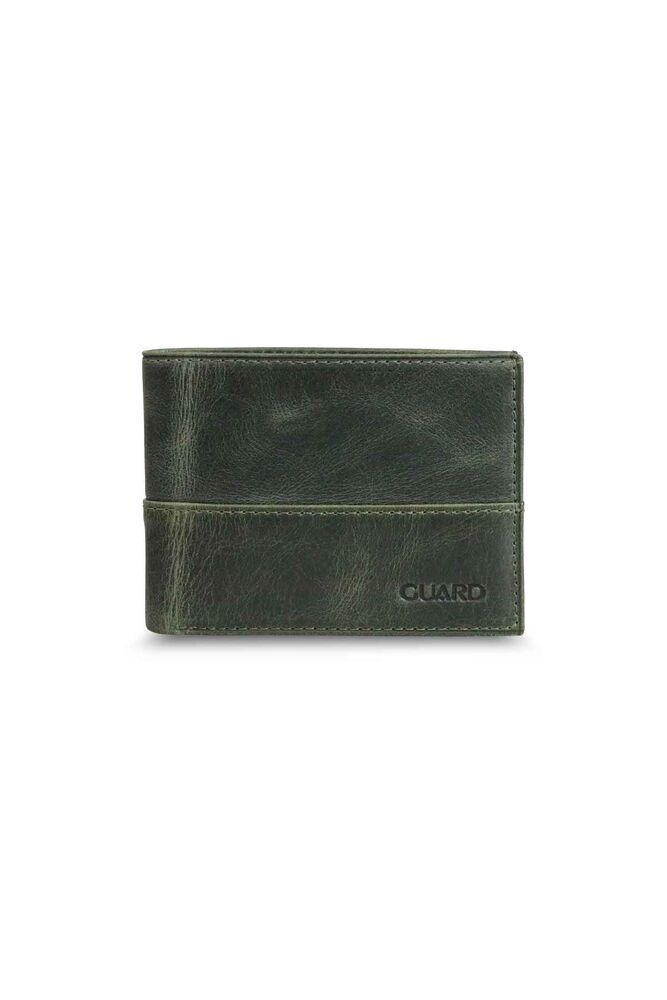 Antique Green Slim Classic Leather Men's Wallet