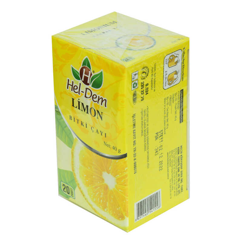 Lemon Herbal Tea 2 Gr x 20 Sachets 40 Gr