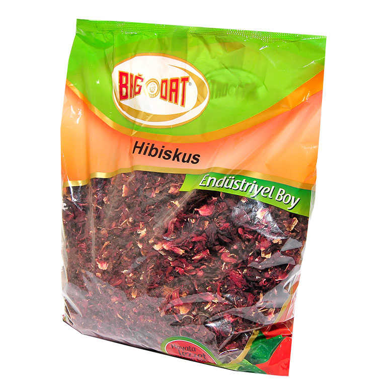 African Okra Flower Hibiscus Mecca Rose Natural 1000 Gr Package