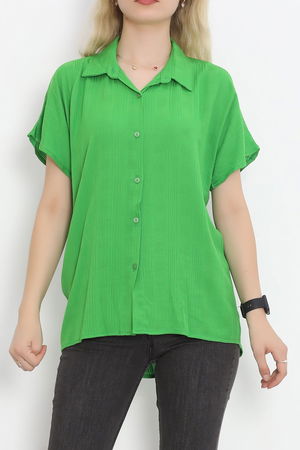 Bat Sleeve Shirt Light Green