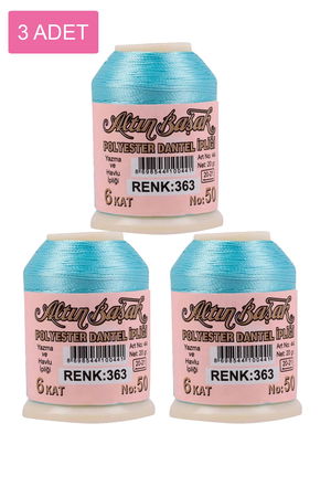 3 Pieces Altinbasak Oya and Lace Floss 20 gr - Turk - No: 363