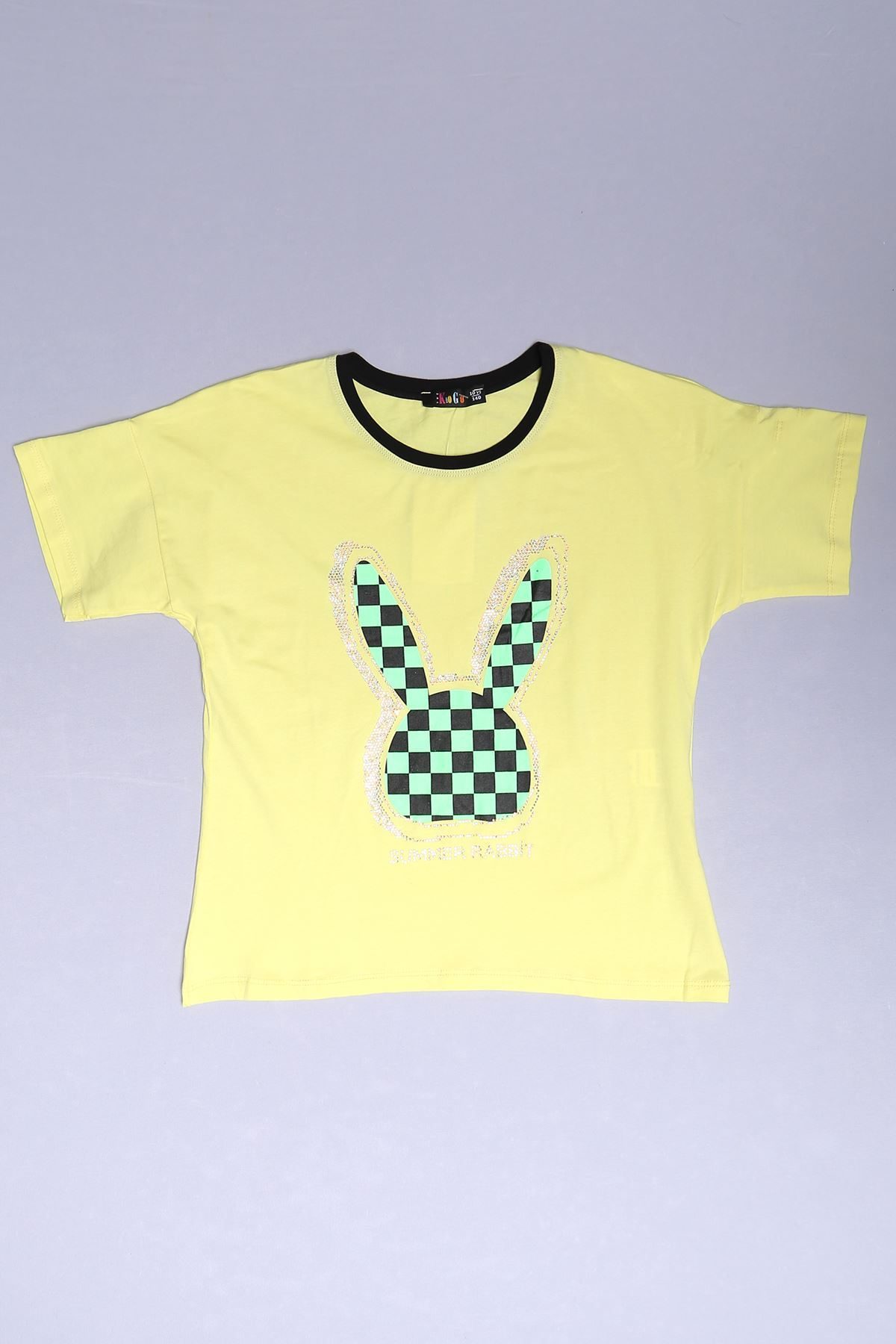 10-16 Years Printed Kids T-Shirt Yellow