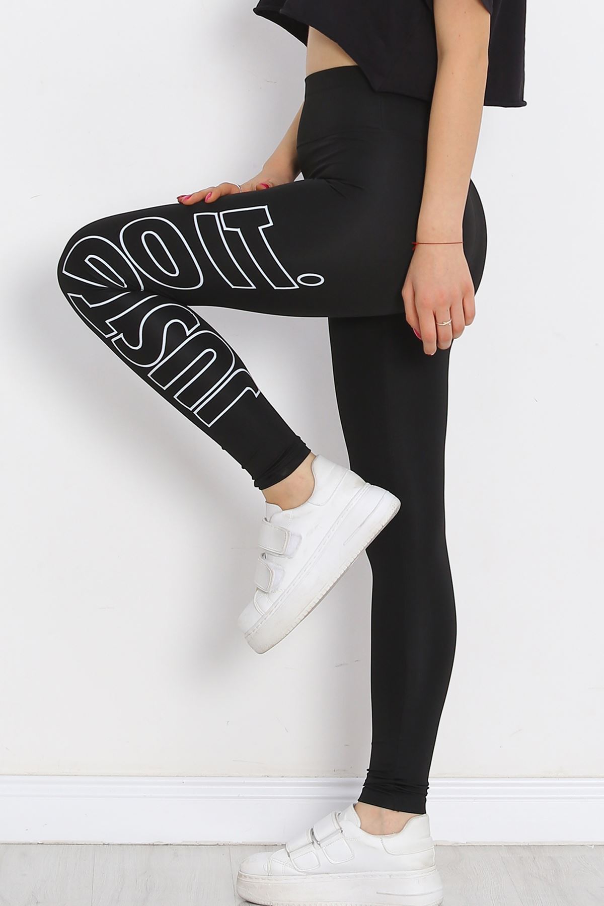 Printed Diving Leggings Black