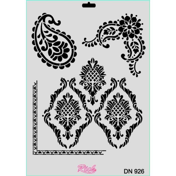 Rich Dantel Seri DN-926 Stencil 35x25 cm