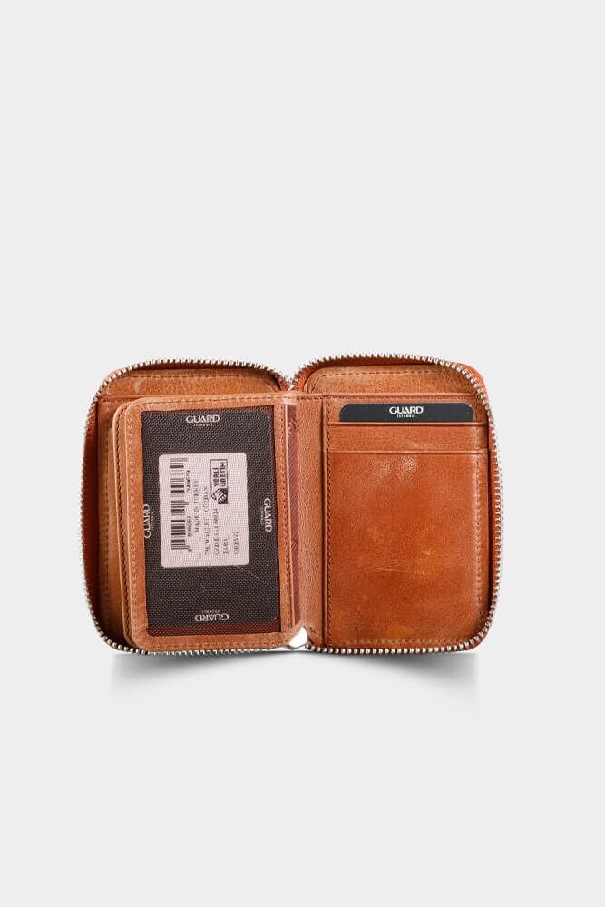 Gift Antique Tan Portfolio - Wallet Set