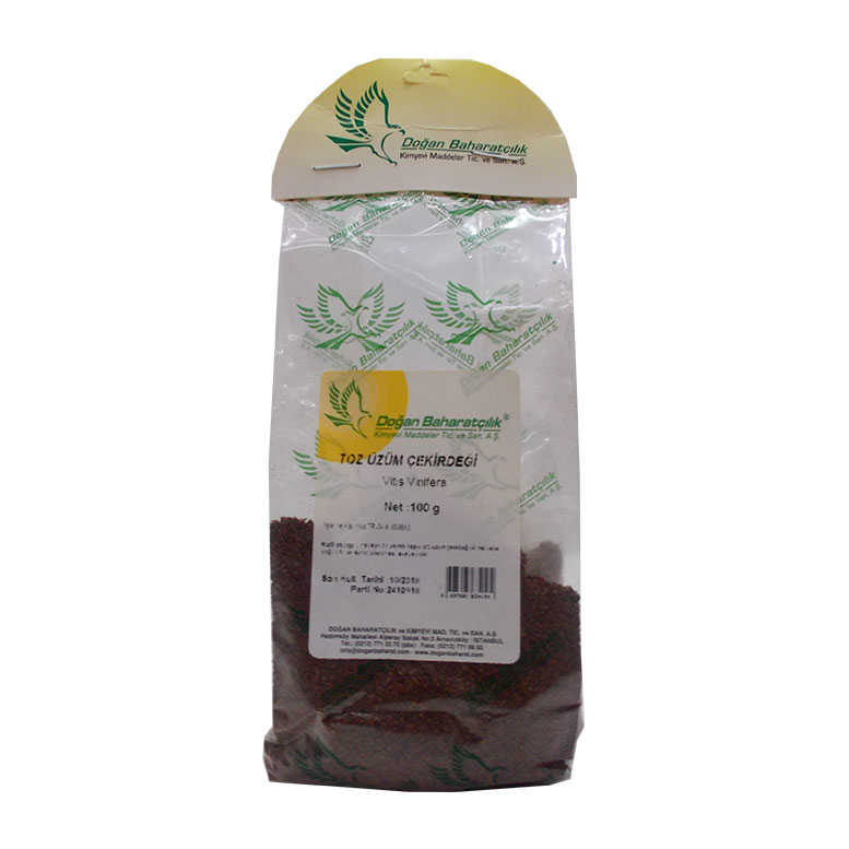 Grape Seed Ground Natural 100 Gr Package