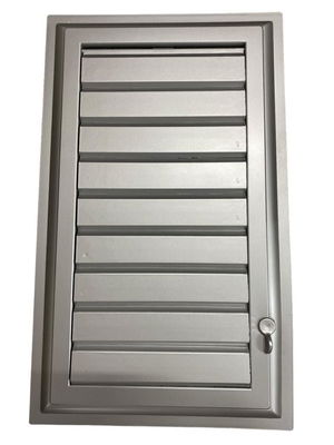 Plastic Grille 25X45 Silver Bathroom WC Ventilation