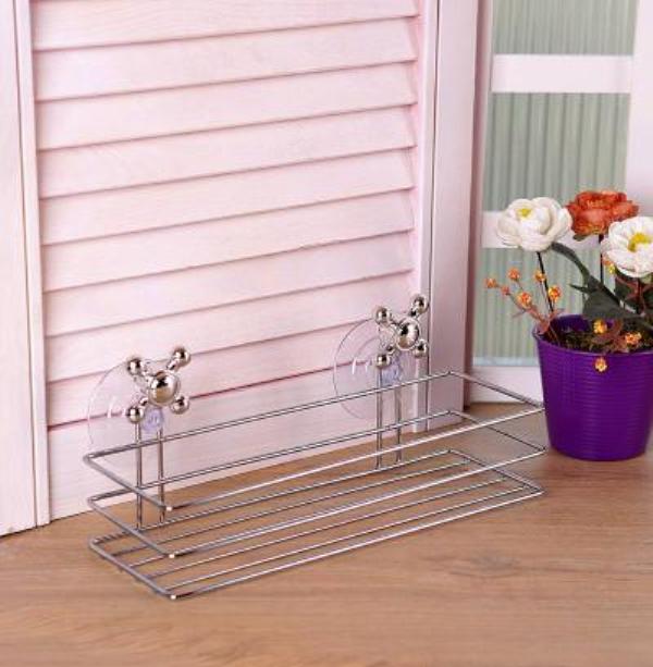 Bathroom Organizer - Multipurpose Quadrangle Suction Cup