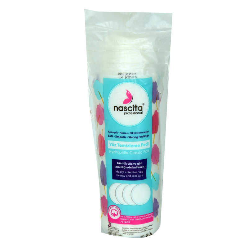 Face and Eye Cleansing Pad Cotton Round 70 Pack