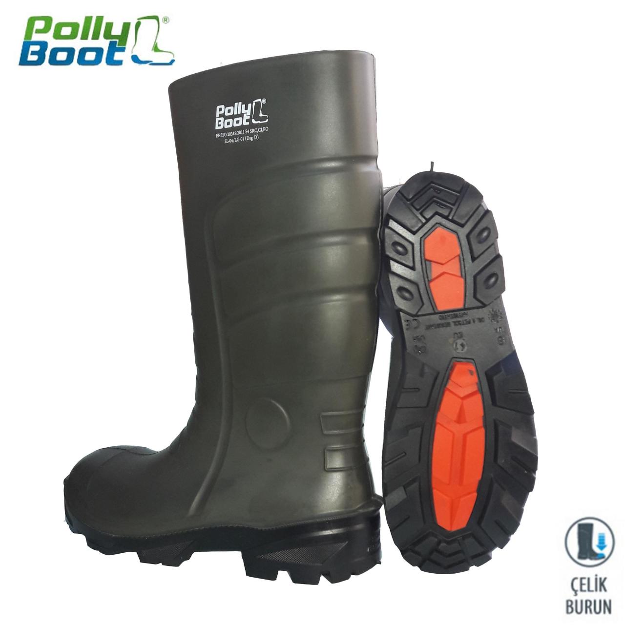 Pollyboot Vega Number 47 Steel Toe Boot Polyurethane