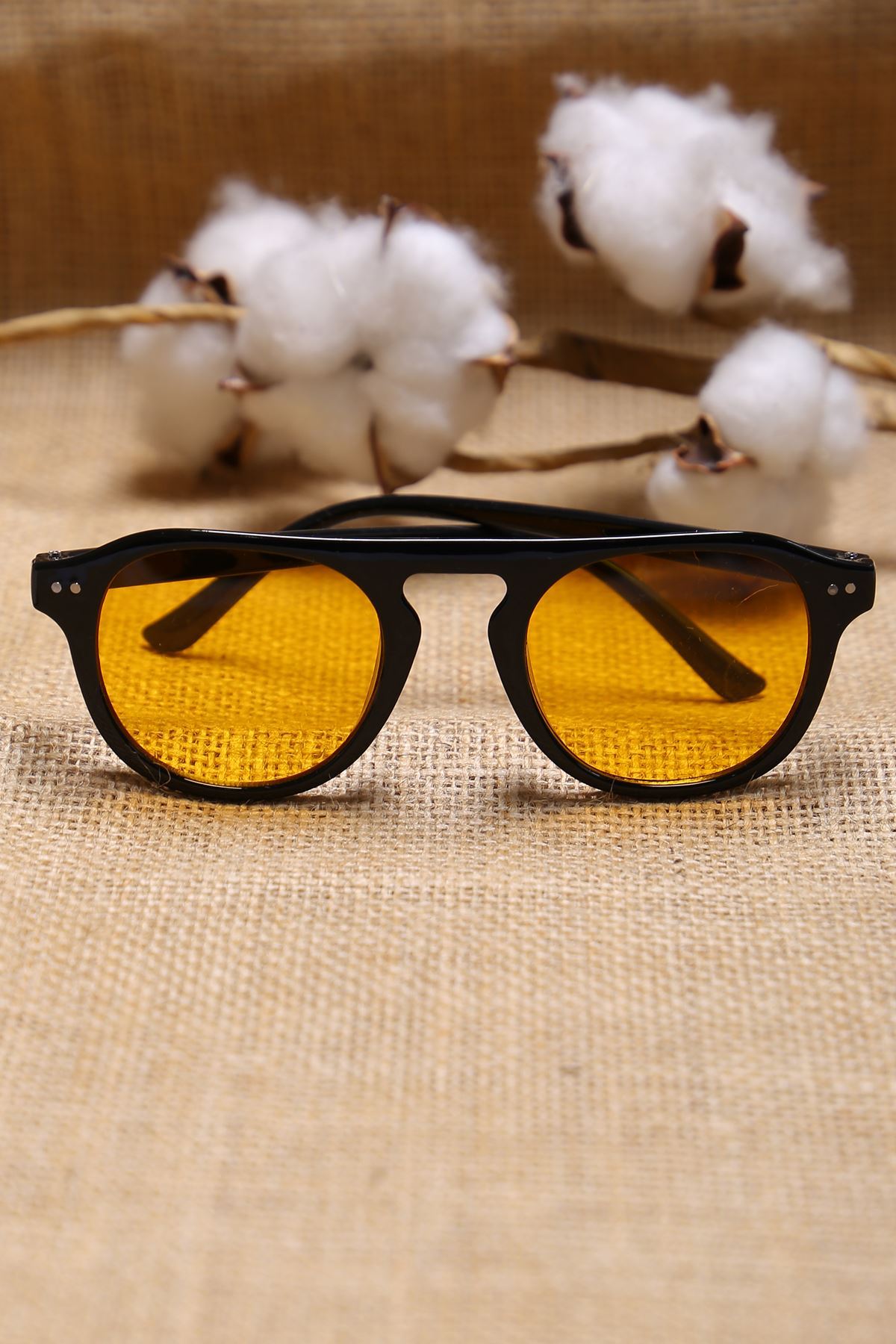 Accessory Glasses Black Orange