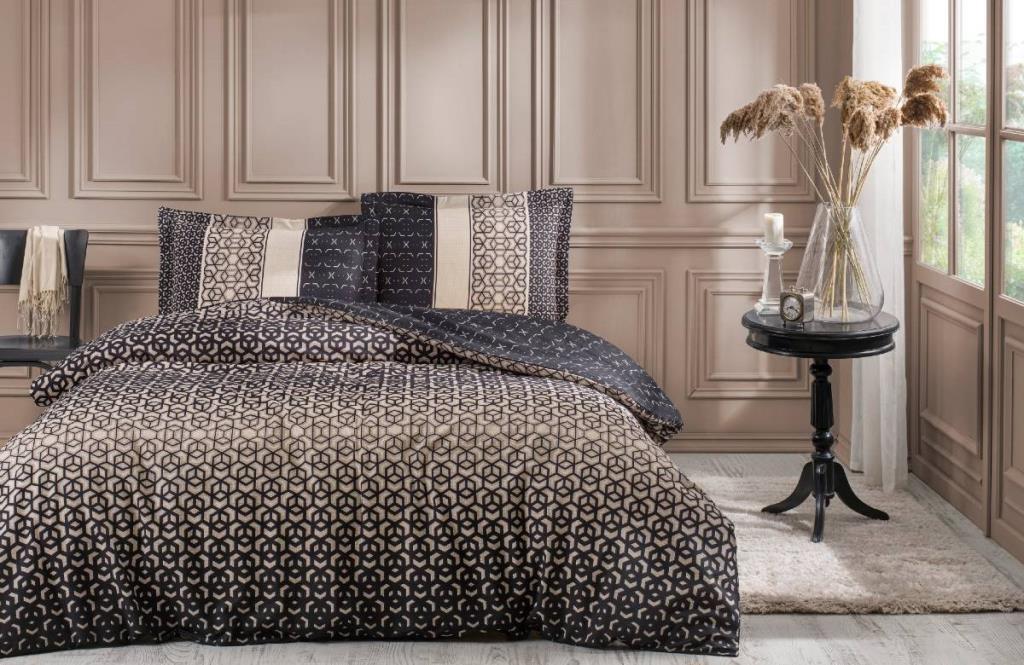 Özdilek Double Ranforce Duvet Cover Noche Black