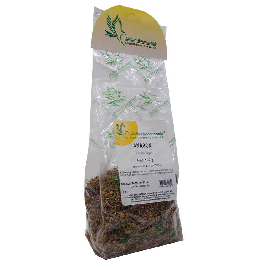 Anise Seed Natural Grain 100 Gr Package