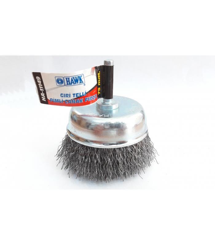 Hawk HA11149 Pin Gray Wire Dish Brush 75 mm