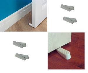 Door Stopper - Under Door Stopper - Gray 8 Pieces