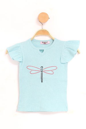 2-10 Years Children's Blouse Turquoise