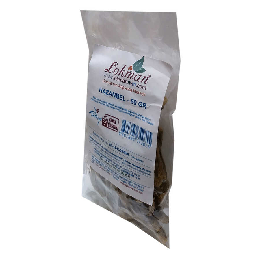 Natural Hazanbel Root 50 Gr Packaged