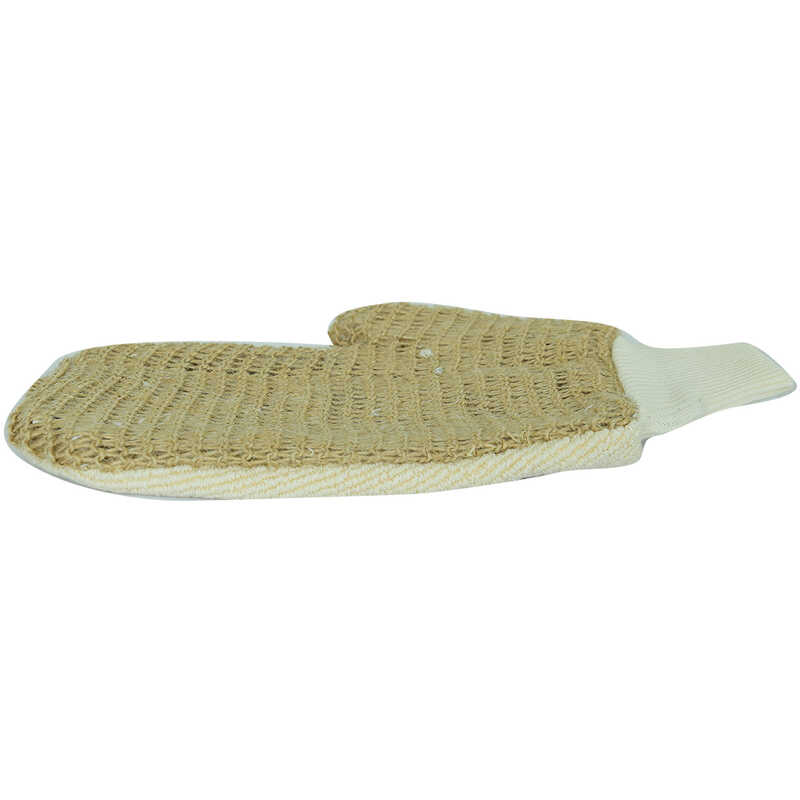 Sisal Rubberized Hand Snap Glove Pouch 18x24 Cm