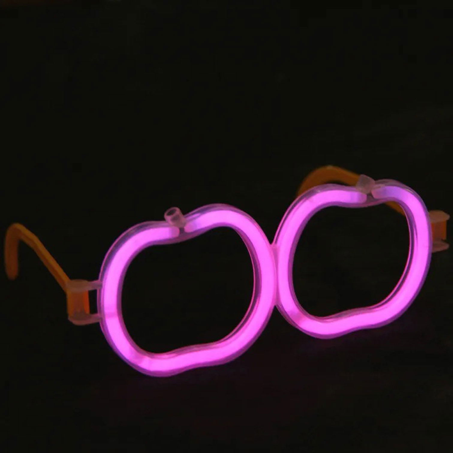 Glow Stick Apple Glasses - Glow Party Glasses - Glow Stick Glasses 12 Pcs