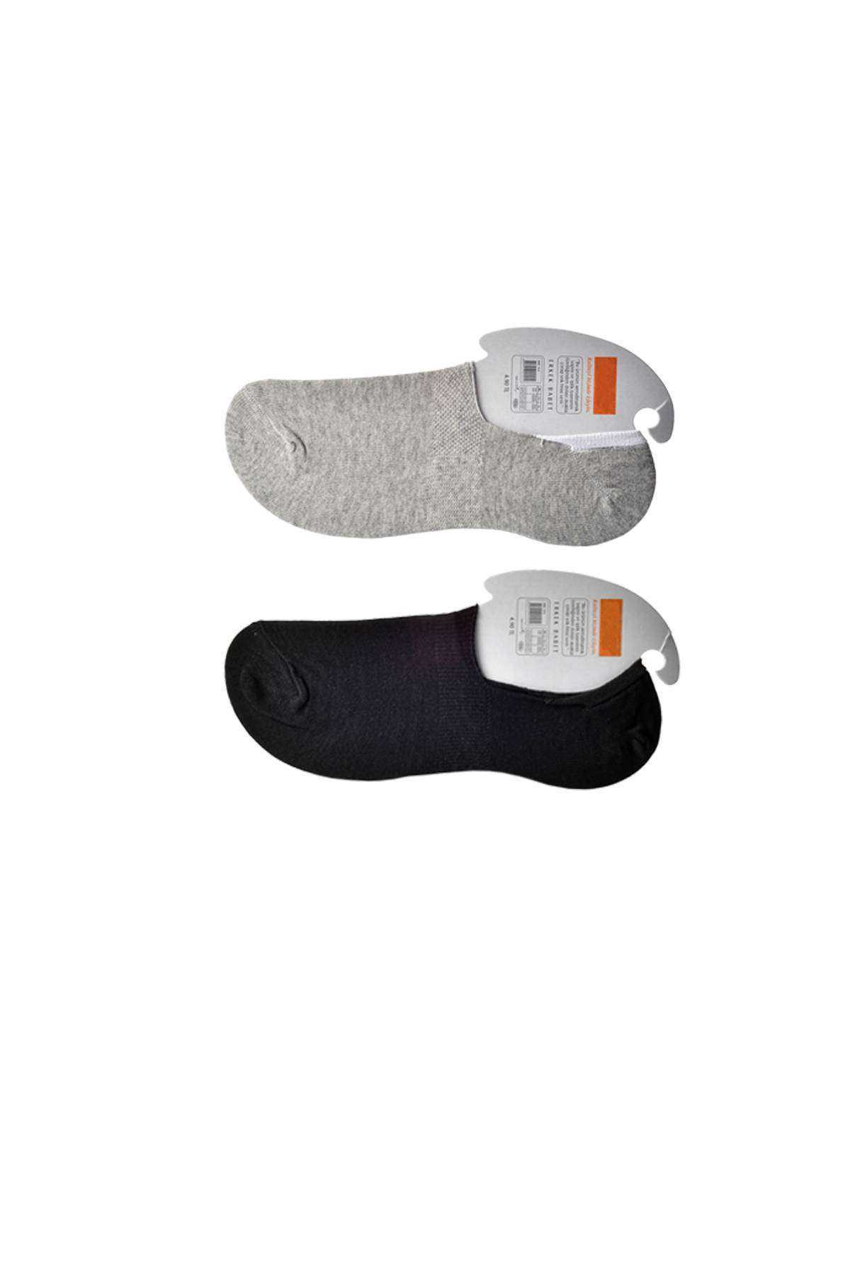 Black and Gray Men's Babet Socks 9 pairs