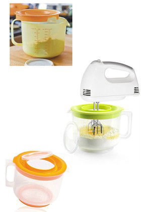 Mixer Container 2lt Special Protection Lid Non-Splash