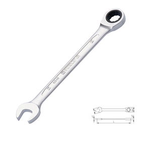 Izeltas 0340 Ratchet Combination Wrench 17 mm