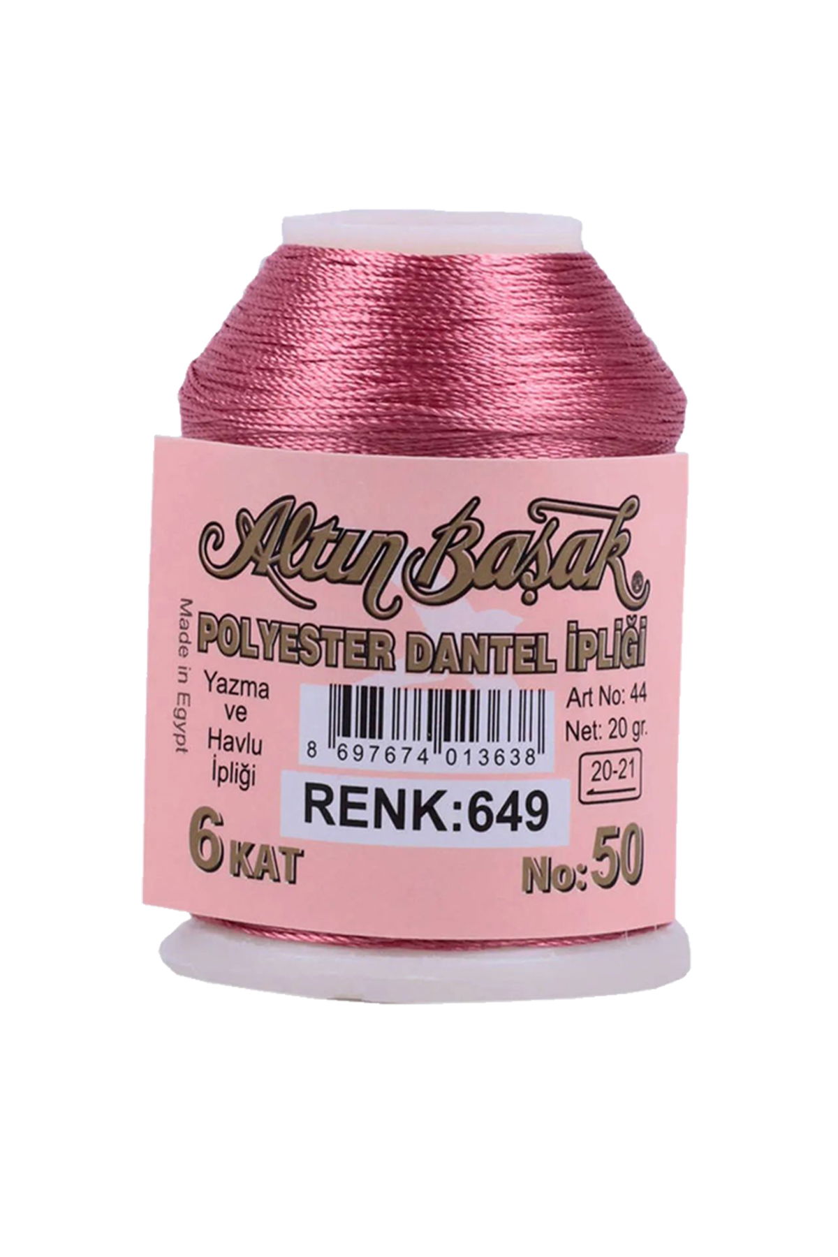 Altinbasak Oya and Lace Floss 20 gr - Turk - No: 649