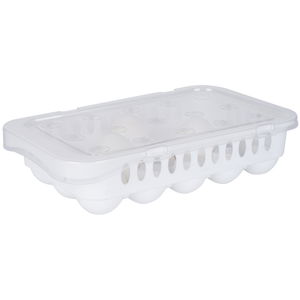 Hygienic Egg Storage Container 15 Compartments with Lid