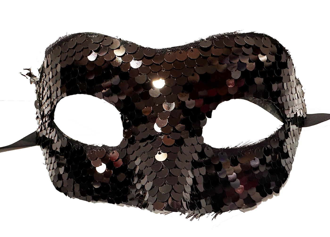 Black Color Sequin Sequin Party Mask Prom Venice