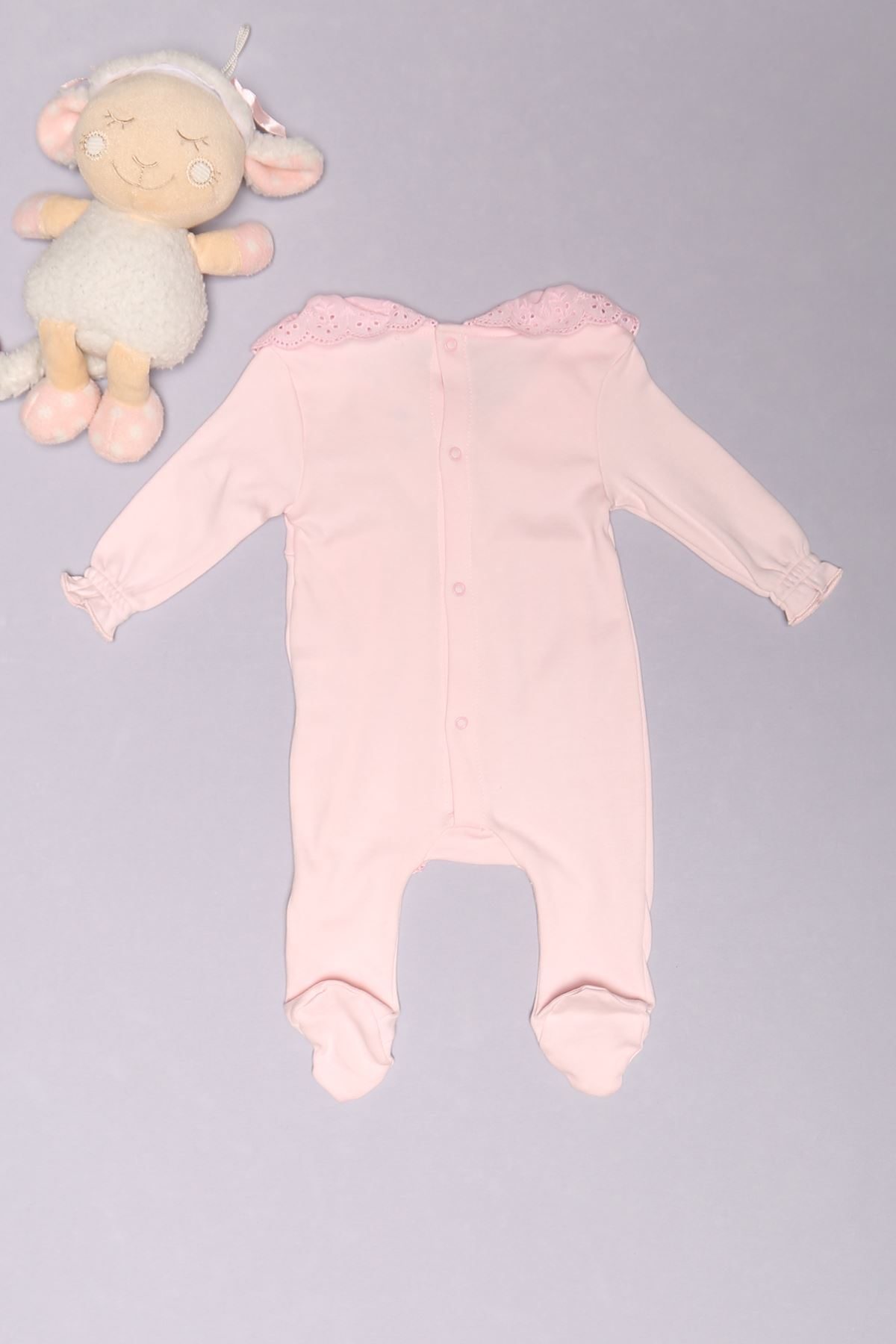 0-12 Month Baby Jumpsuit Pink