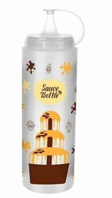 Chocolate Sauce Bottle - Transparent - 700 ML