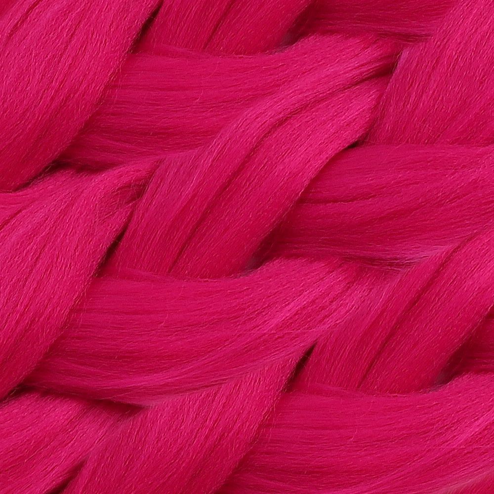 Synthetic Hair / Dark Fuchsia For Afro Braid And Rasta