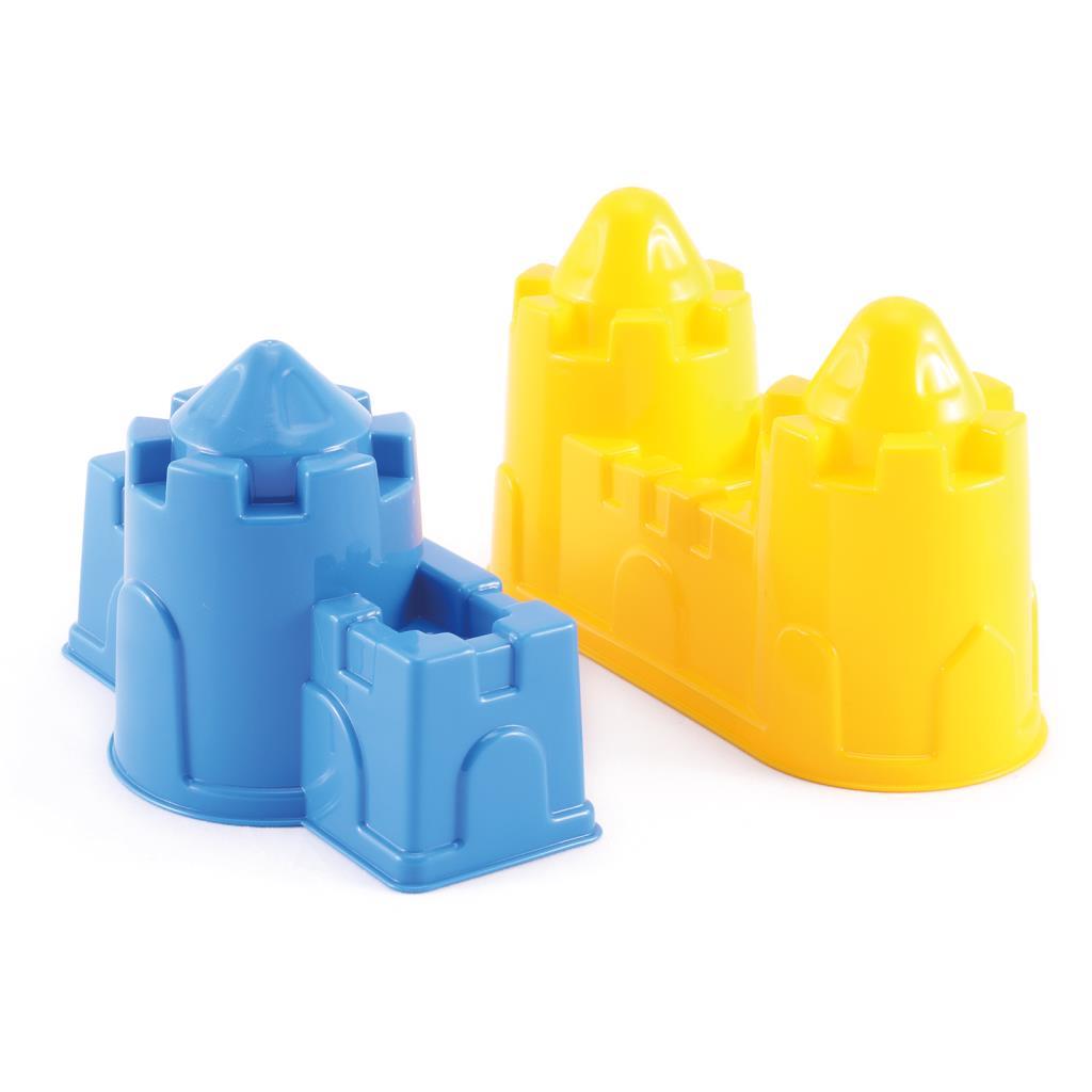 Castle Walls Sand Molds Set of 2