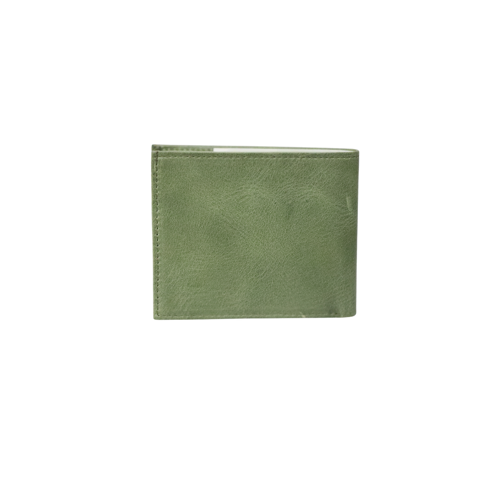 Green Tiguan Crazy Leather Men's Wallet