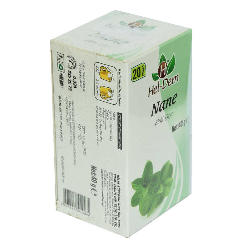 Mint Herbal Tea 2 Gr x 20 Sachets 40 Gr