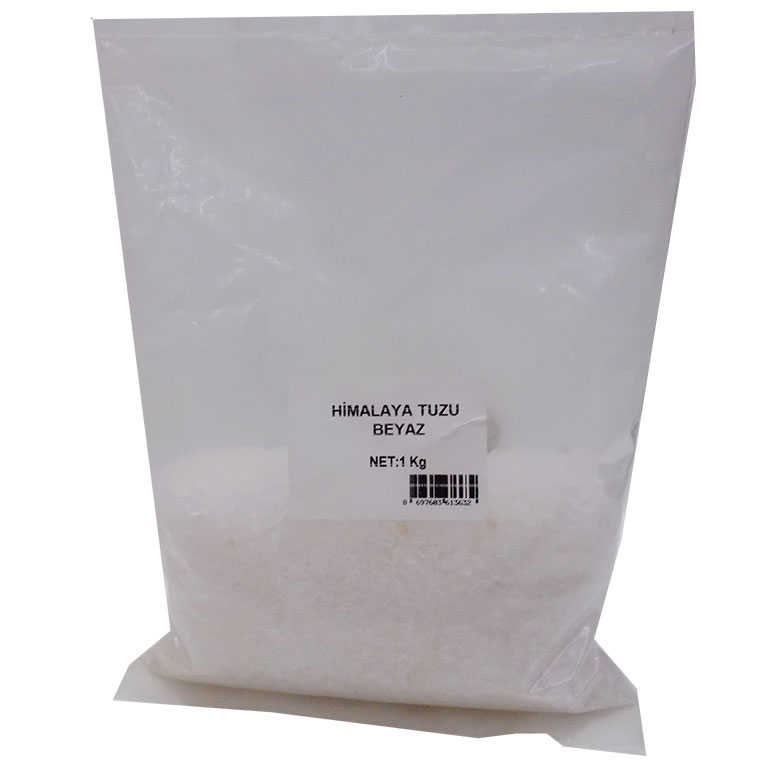 Edible Himalayan Crystal Rock Salt Pebble White 1000 Gr