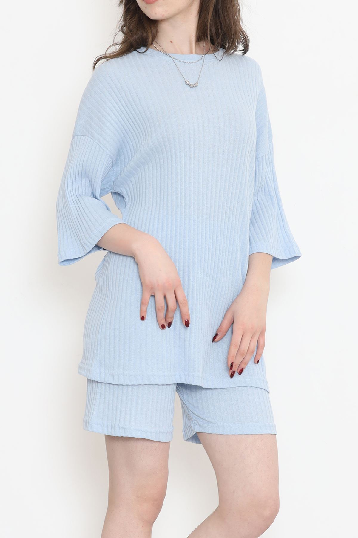 Crew Neck Shorts Set Bebemavi