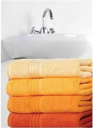 70X140 Towel Set of 4 Yellow