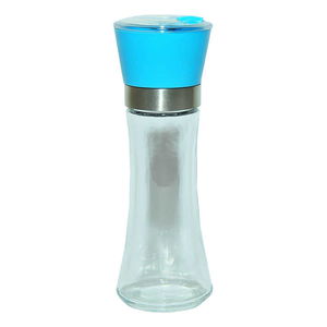 Salt Black Pepper Glass Grinder Blue