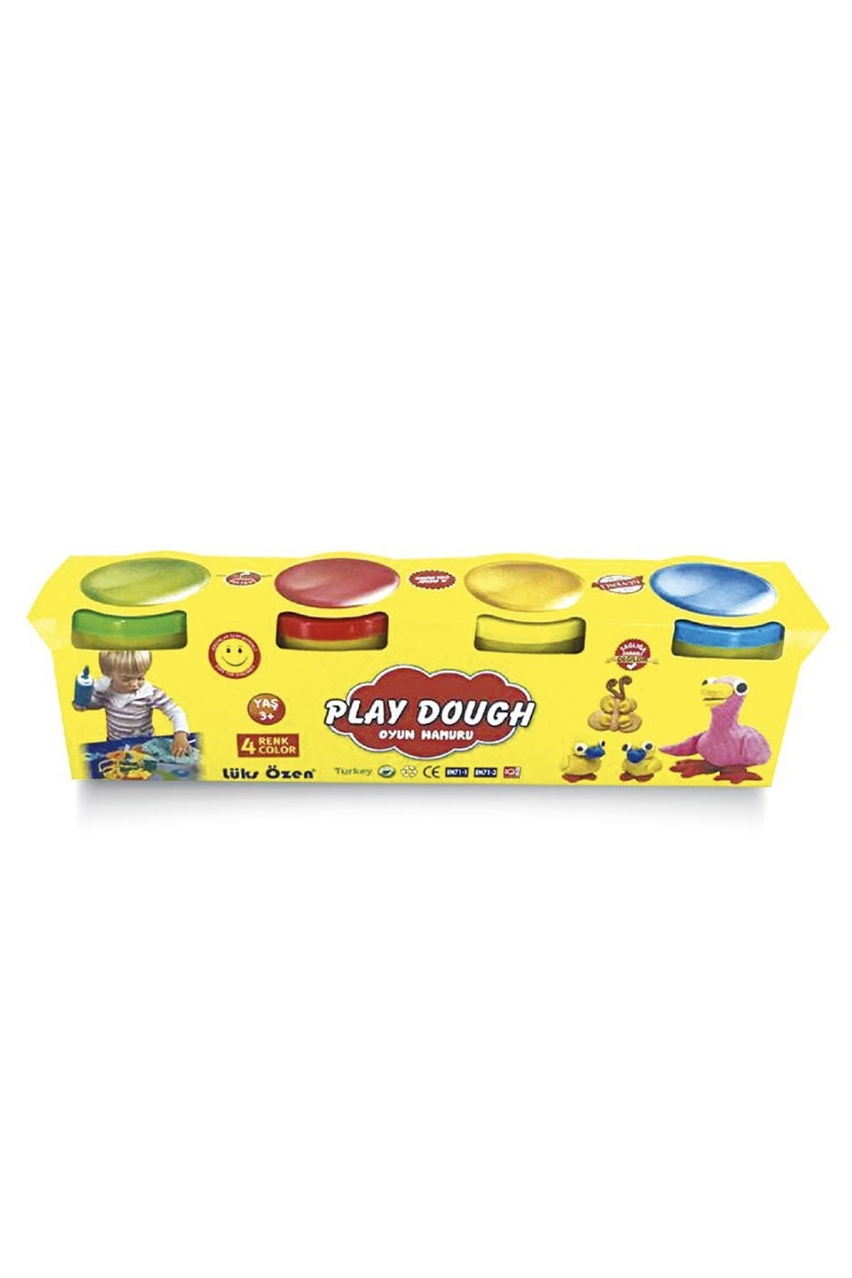 Luxury Ozen Mini Play Dough 4 Colors Play Dough