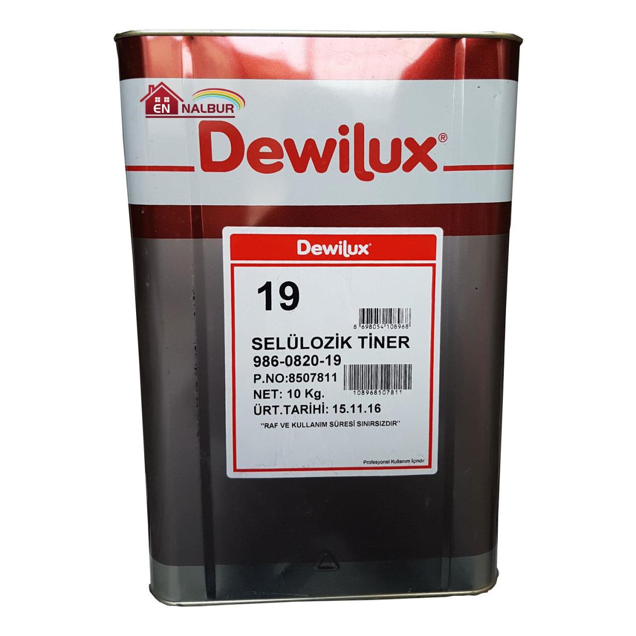 Dewilüx Cellulosic Thinner 10 Kg (12 Liters)