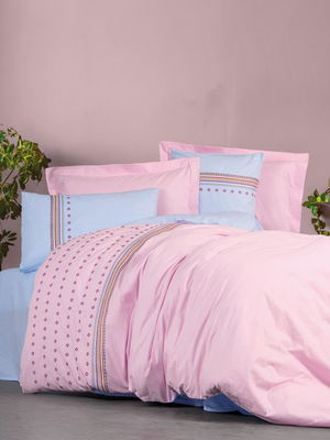 Ranforce Double Duvet Cover Tatum Blue