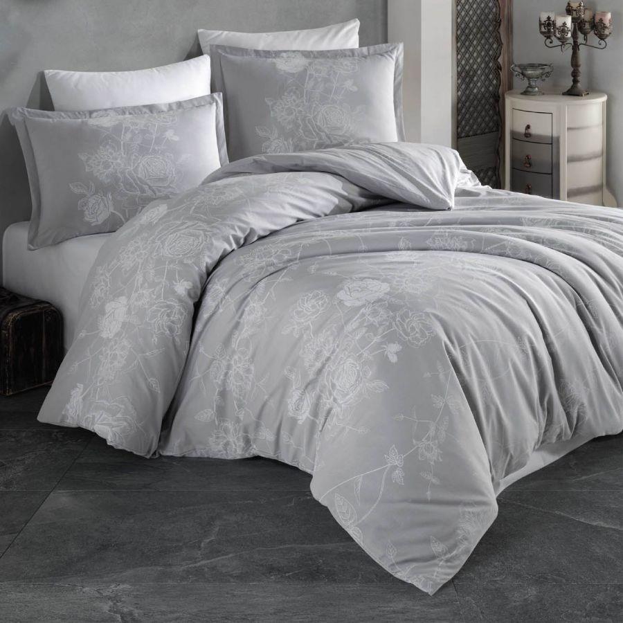 Ranforce Duvet Cover Set Double Arnor v2 Gray