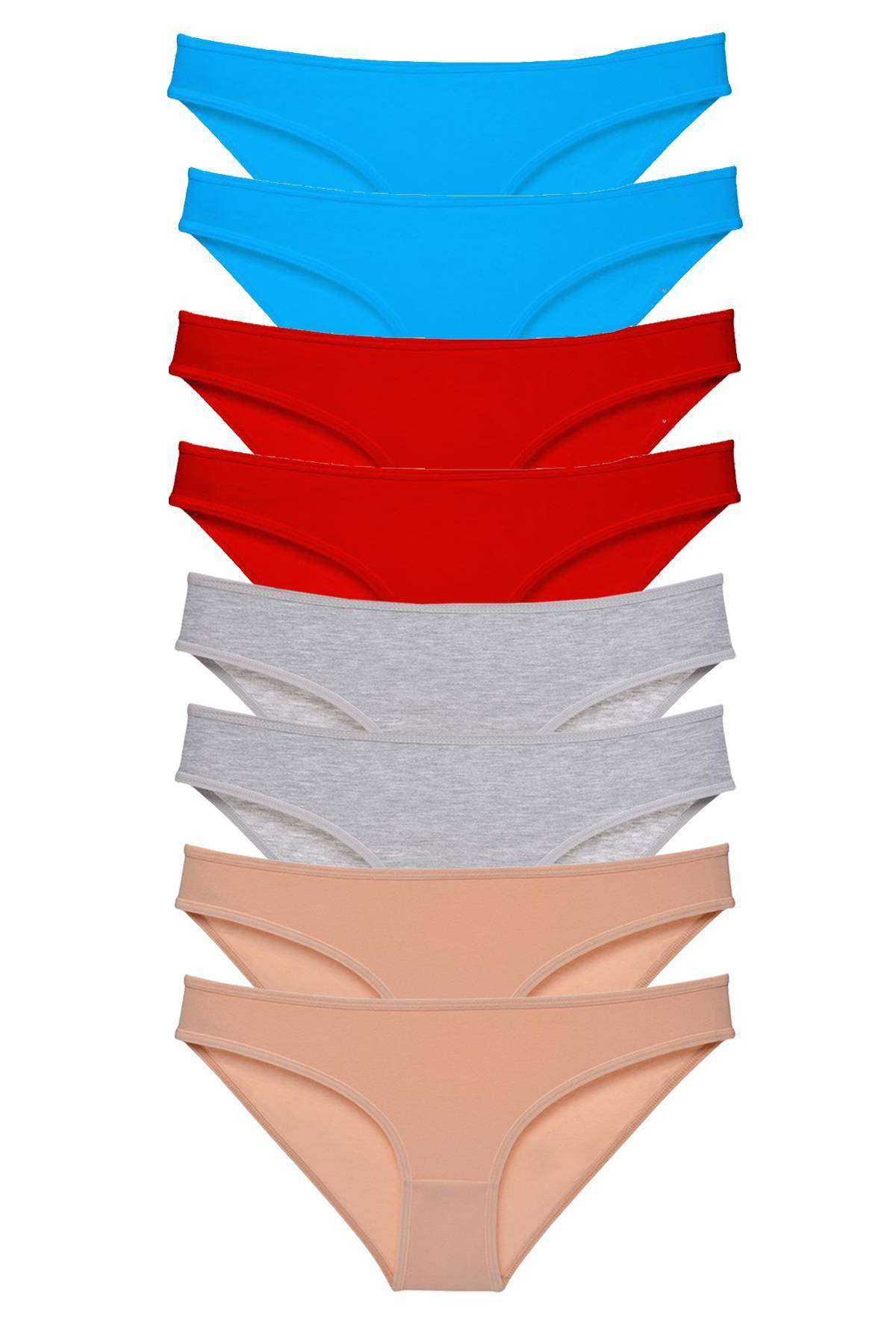 8pcs Super Eco Set Lycra Women Slip Panties 534