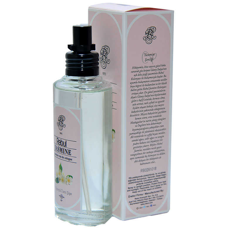 Jasmine Cologne 80 Degree Glass Bottle Spray 100 ML